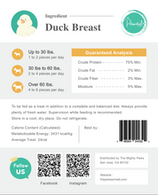 Load image into Gallery viewer, Freeze Dried Duck Breast